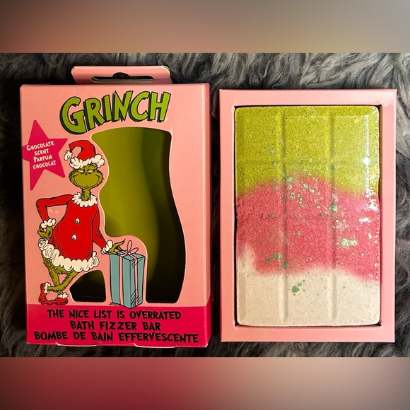 GRINCH Bath Fizzer Bar & Body Scrub Exfoliants - Picture 10 of 11